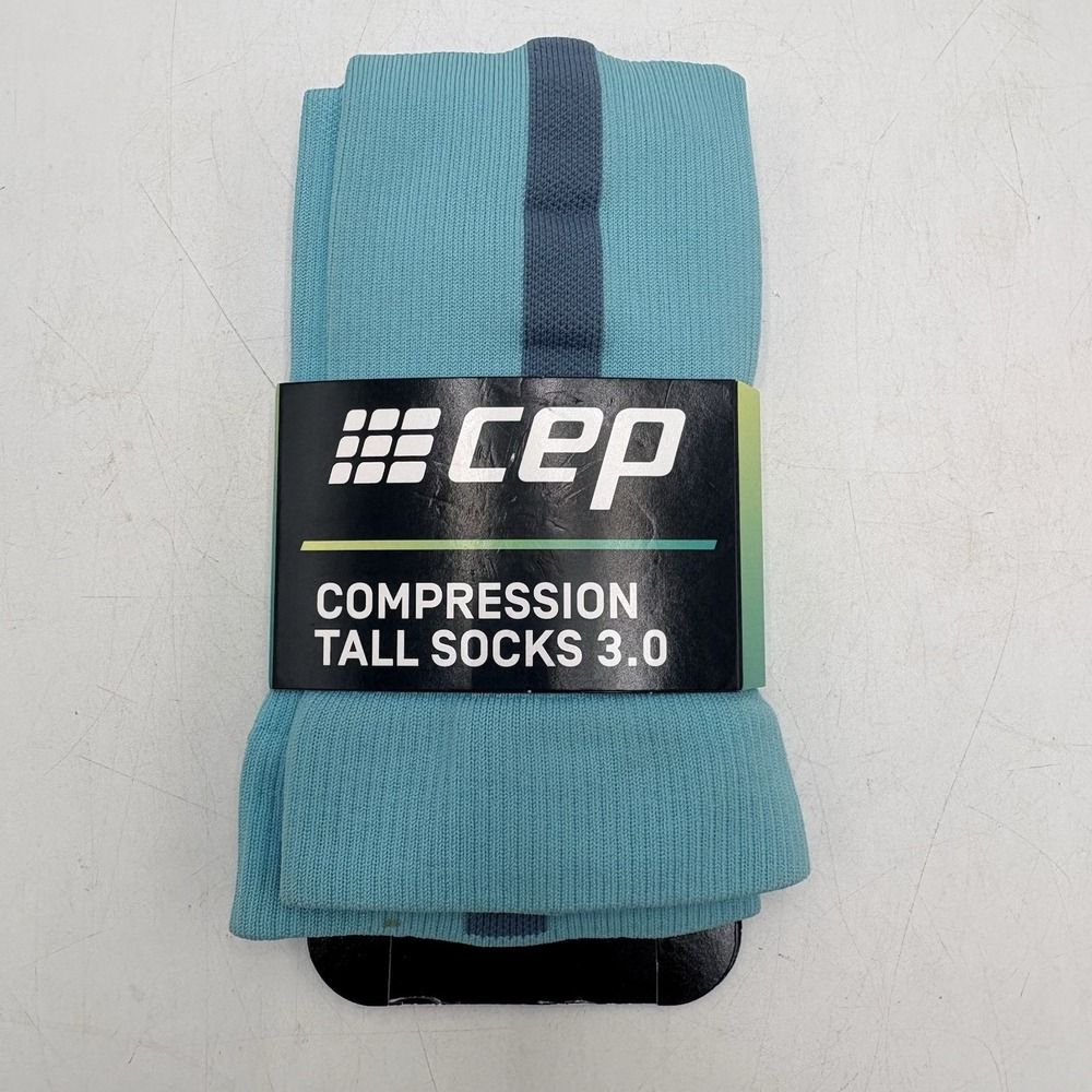 CEP Compression Tall Teal Socks 3.0 Women III Ice Grey 20-30 mmHg Germany